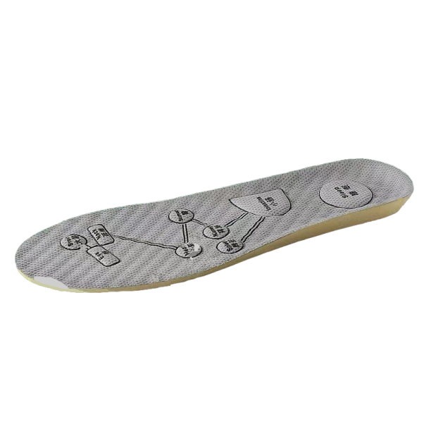 Akupressur-Einlagen für Schuhe grau 35-36