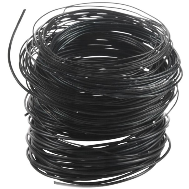 Alambre para dar forma a los bonsáis, 9 unidades negro