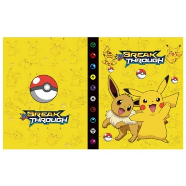 Álbum de cartas coleccionables de Pokémon: Pikachu 4