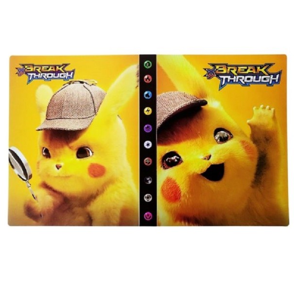 Álbum de cartas coleccionables de Pokémon: Pikachu 6
