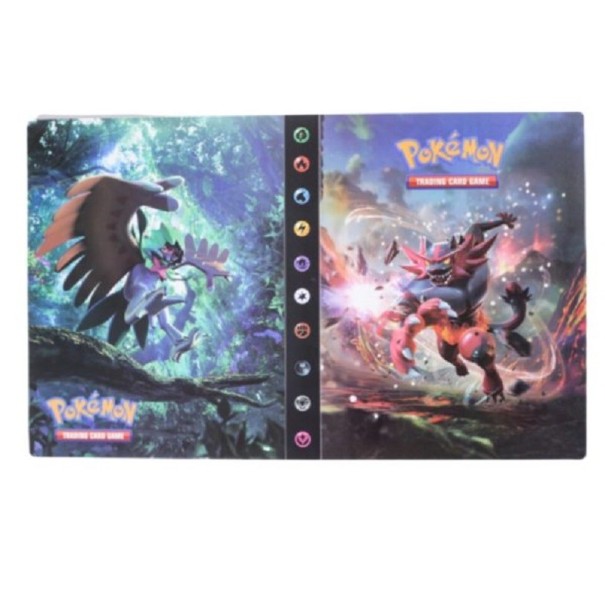 Álbum de cartas de juego con temática de Pokémon 26