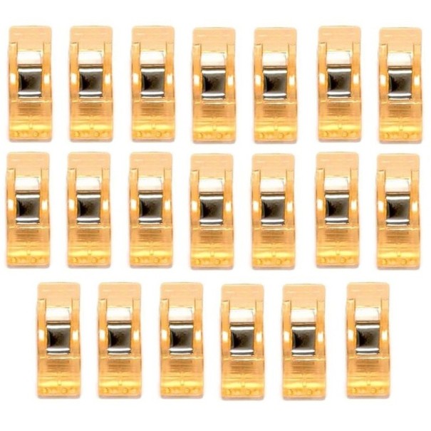 Alfinetes de Fixação 50 pcs laranja