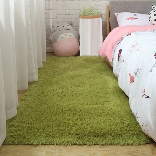 Alfombra 80x160 cm verde