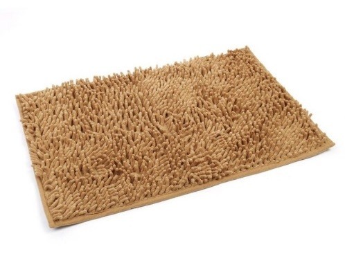 Alfombra de baño J3499 marrón claro