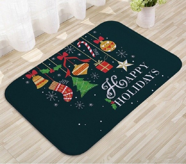 Alfombra navideña para habitación 1