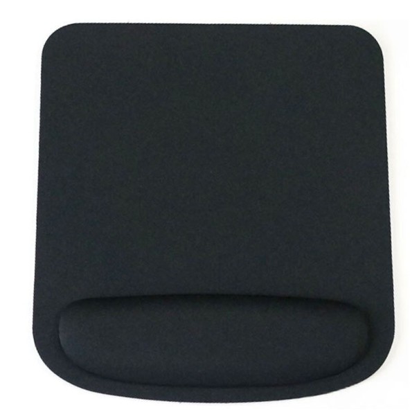 Alfombrilla de ratón para juegos con soporte para muñecas K2379 negro