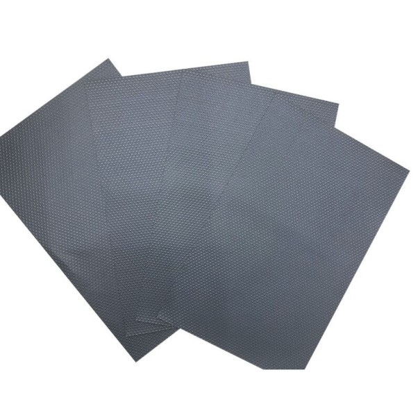 Alfombrilla para frigorífico 4 piezas T1016 gris