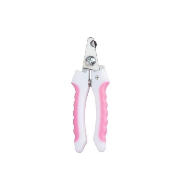 Alicate para Unhas Tesoura para Unhas de Cães Alicate para Cortar Unhas para Cães e Gatos Pequenos e Médios rosa