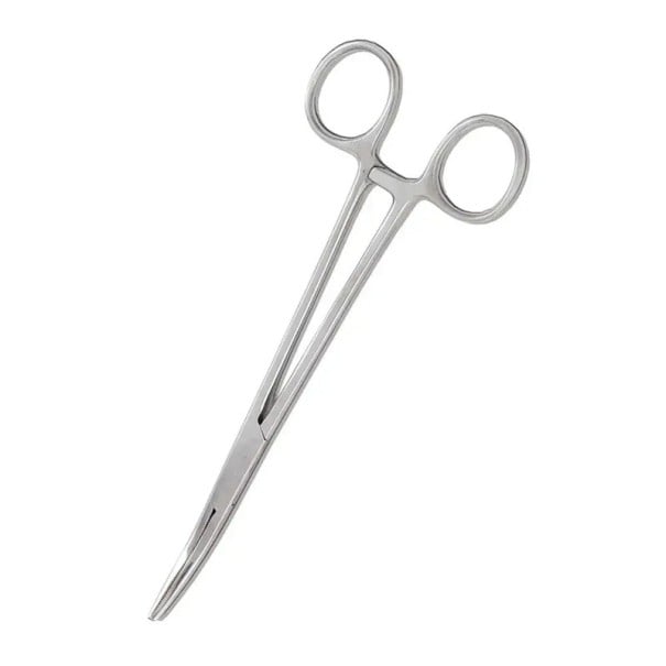 Alicates de pesca de acero inoxidable con punta curva para quitar anzuelos 18 cm Alicates de pesca resistentes con mango ergonómico Alicates duraderos 1