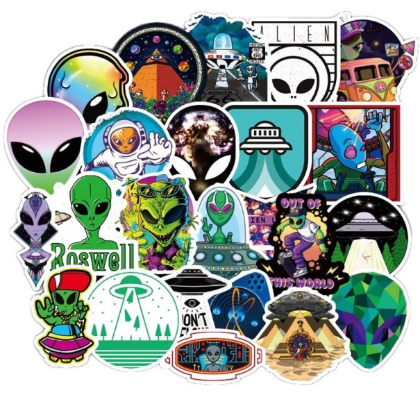 Alien klistermärken 50 st E175 1
