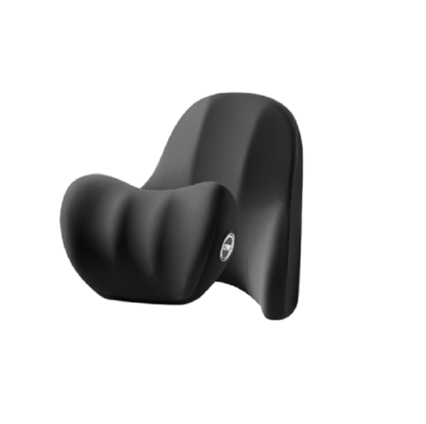Almofada de Massagem para as Costas e Pescoço para Carro e Escritório Almofada de Automassagem para Carro Almofada Vibratória Dispositivo preto