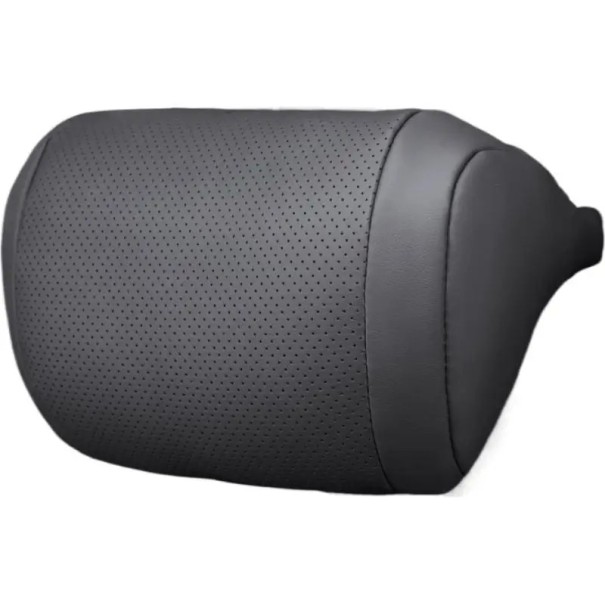 Almofada para o pescoço de carro ergonómica 3D apoio de cabeça macia e fofinha suporte para o pescoço acessório de viagem universal preto