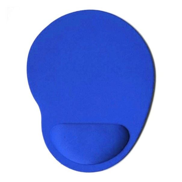 Almofada para rato com suporte para pulso K2361 azul