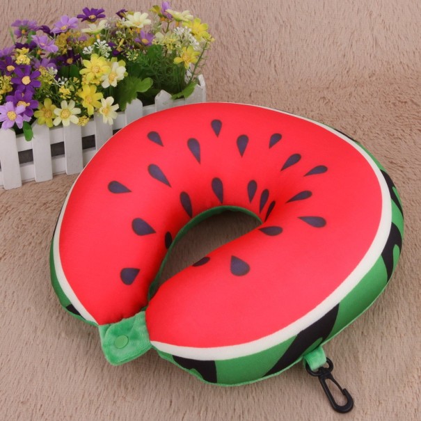 Almohada cervical con forma de fruta - 4 tipos sandía