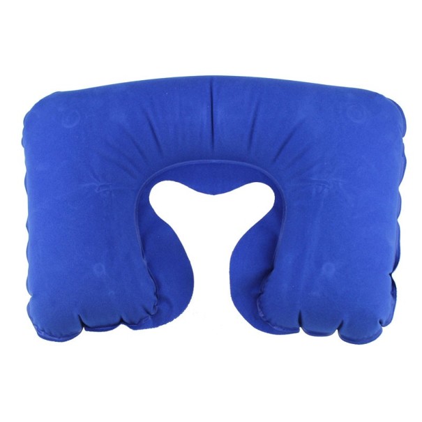 Almohada de cuello inflable J929 azul
