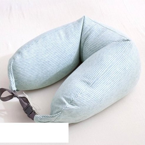Almohada de viaje con cierre J2782 verde