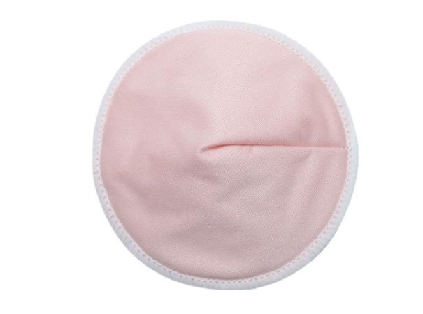 Almohadillas de algodón para el pecho - 14 uds. rosa claro
