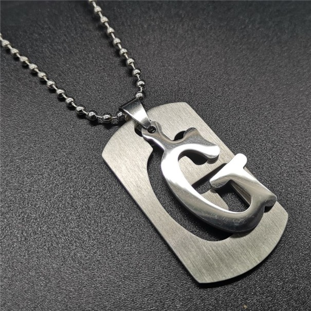 Alphabet Letter Necklace G