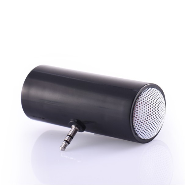 Altavoz portátil con conector Jack de 3,5 mm negro Altavoz portátil con conector Jack de 3,5 mm negro