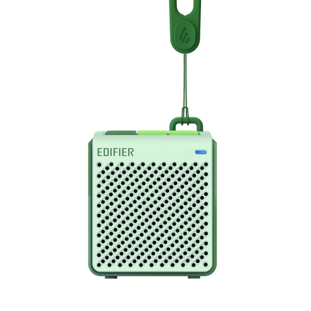Altifalante Bluetooth 5.3 Portátil à Prova de Água para Campismo e Caminhadas Leve Altifalante Estéreo 8 Horas de Reprodução 500mAh de Banda Larga verde