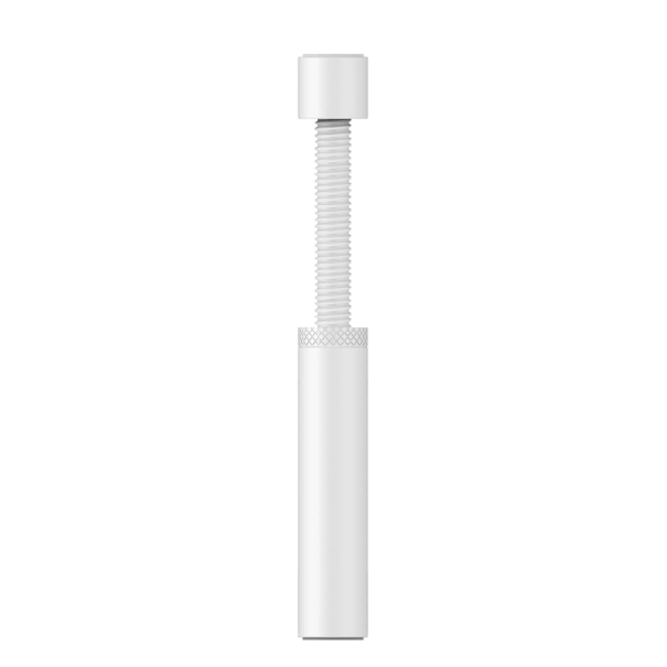 Aluminium støtte til GPU og CPU mod hængning Justerbar længde 7,3–12 cm Magnetisk base Holder til grafikkort PC hvid