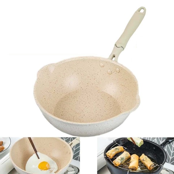 Aluminiumpanna med marmoryta