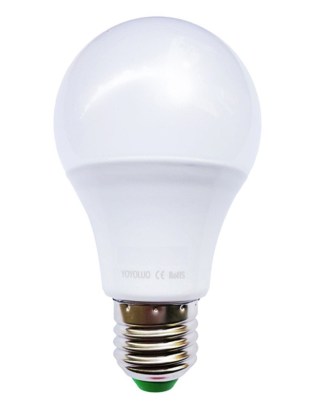 Älykäs LED-lamppu E27 AC 220V lämmin valkoinen 6W