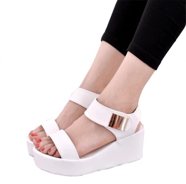 Amanda Damensandalen weiß 38