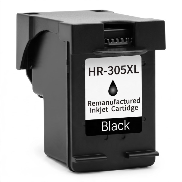 Ανακαινισμένη μελάνη HP 305XL Μαύρη 18 ml Για 600 σελίδες Με τσιπ Για εκτυπωτές HP DeskJet 2700 2720 4110 4120 4130 και Envy 6020 1