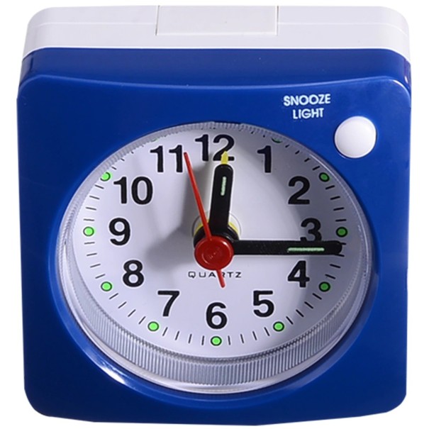 Analoger Wecker J454 blau