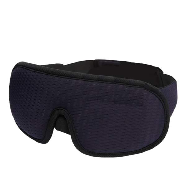Anatomisch gevormd slaapmasker donkerblauw