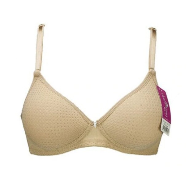 Åndbar bh til kvinder beige 80B