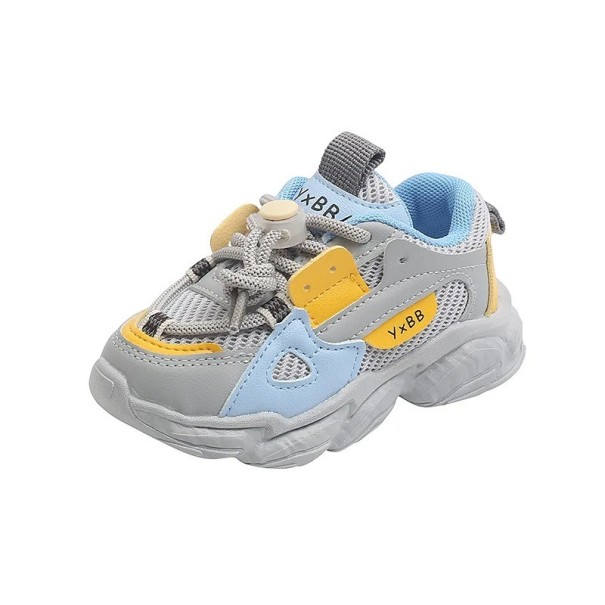 Åndbare børnesko Børne UNISEX sneakers Lette sneakers til børn blå 21