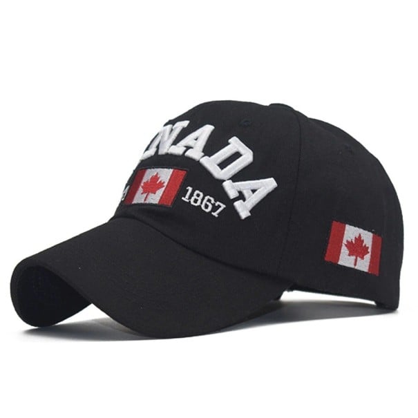 Ανδρικό καπέλο Canada μαύρο