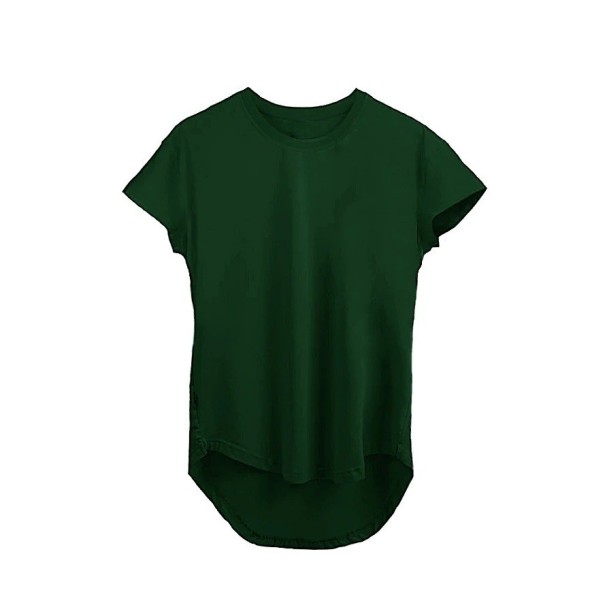 Ανδρικό T-shirt T2389 σκούρο πράσινο L