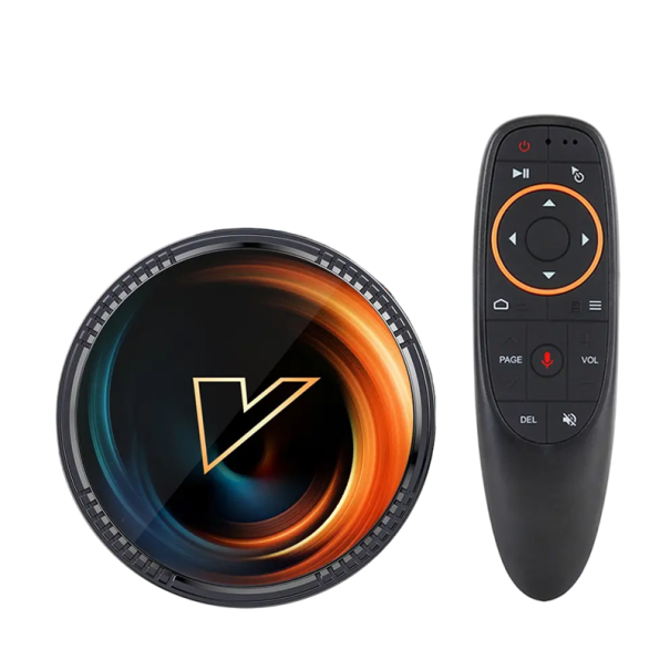 Android 11 TV Box 4K 60fps Media Streaming Player 2GB RAM 16GB ROM HDMI 2.0 WiFi 2.4G/5G Remote Control with Gyroscope and Voice Control 1