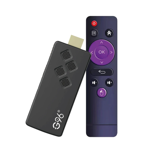 Android 13 4K Q2 HDMI TV Stick 2+16 GB Full HD Bluetooth 5.2 Wi-Fi 2.4/5.8 GHz Infrared Control High Resolution AVI MKV MP4 MOV Home Cinema 1