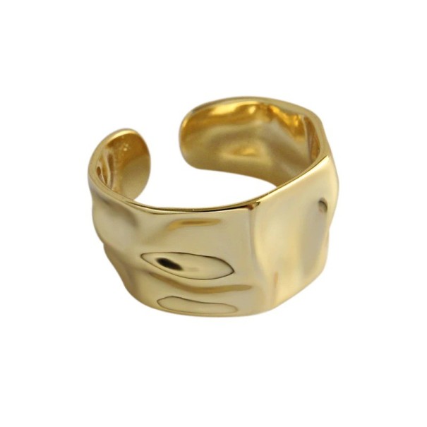 Anel feminino D891 dourado