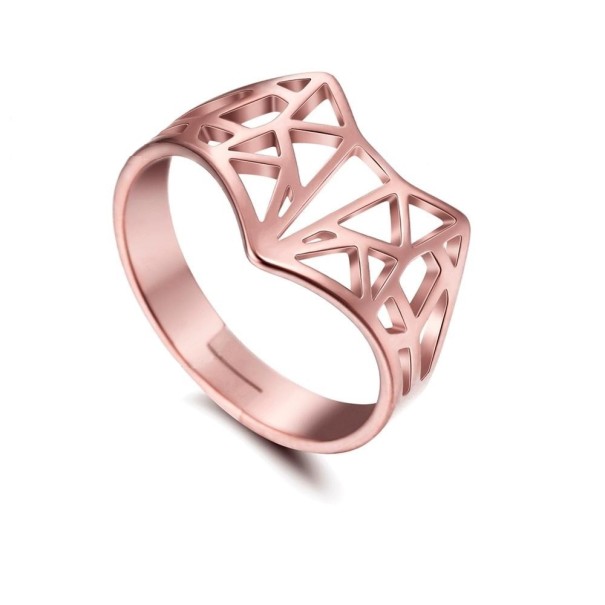 Anello da donna con volpe rosa antico 2