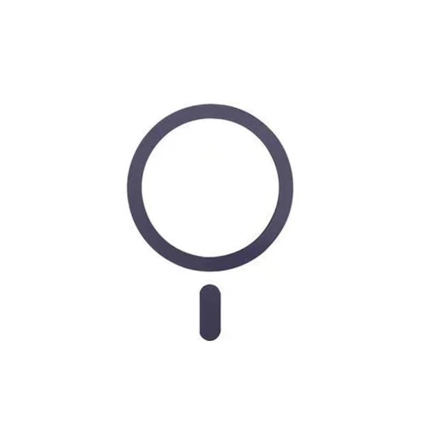 Anello magnetico supporto con adesivo metallico 55 x 45 mm Supporto universale per telefoni cellulari e accessori su tavolo o parete viola scuro