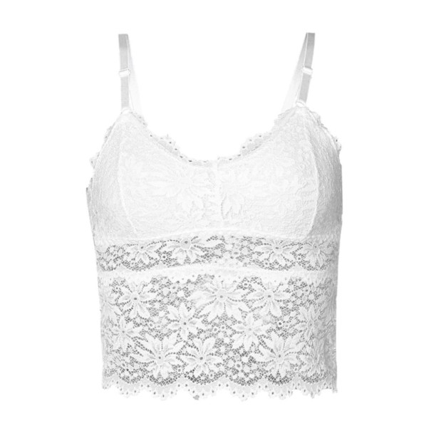 Angie Damen-Bralette-Oberteil weiß