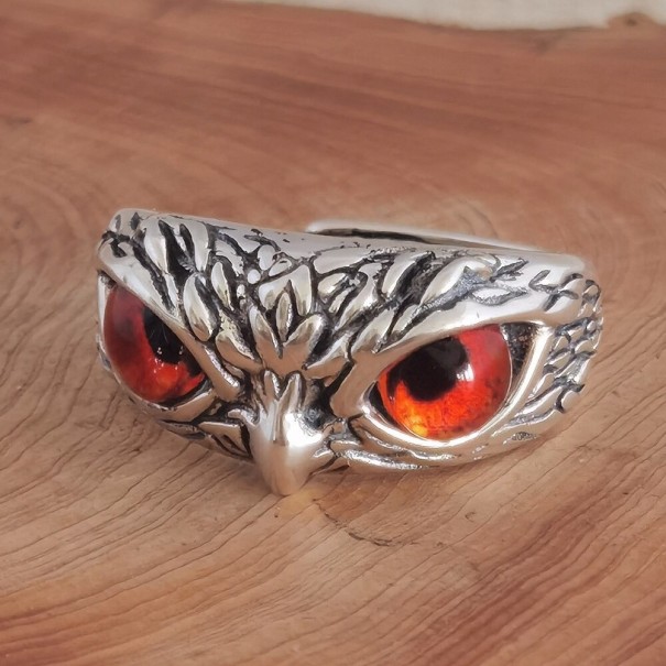 Anillo de búho para mujer 4