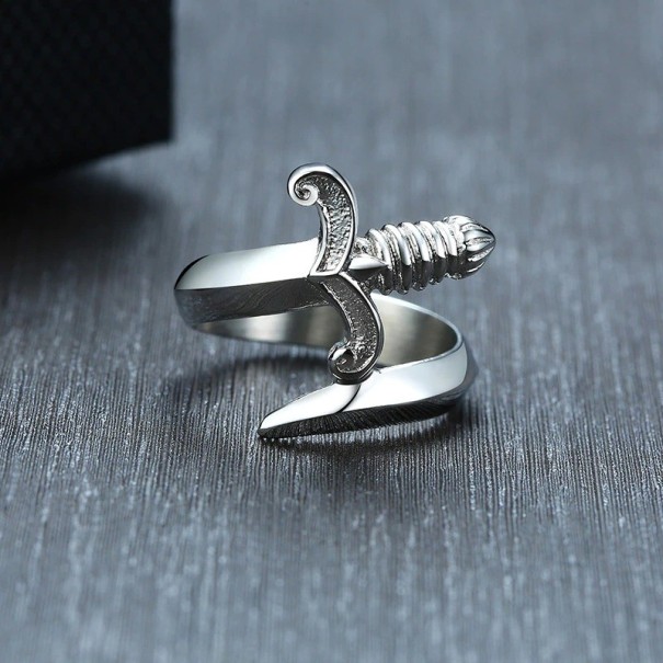 Anillo de espada para hombre D2836 10