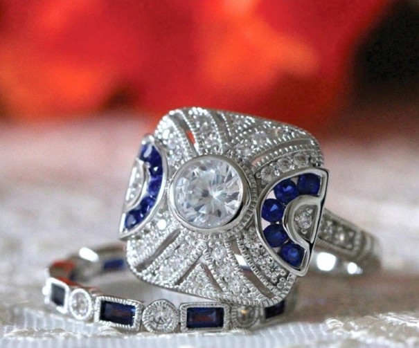 Anillo de mujer 2 piezas D1833 6