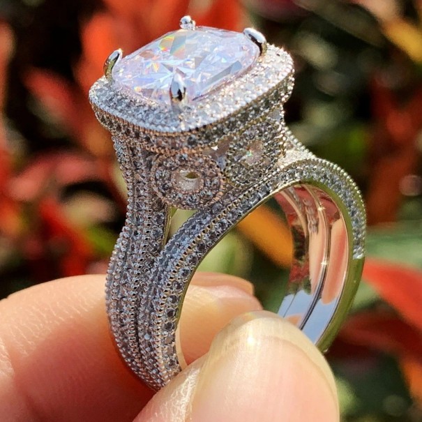 Anillo de mujer 3 piezas D1375 10