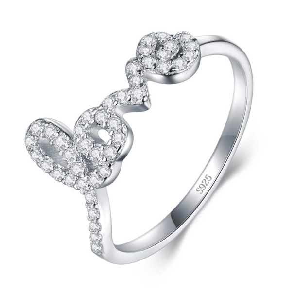 Anillo de mujer con inscripción 7