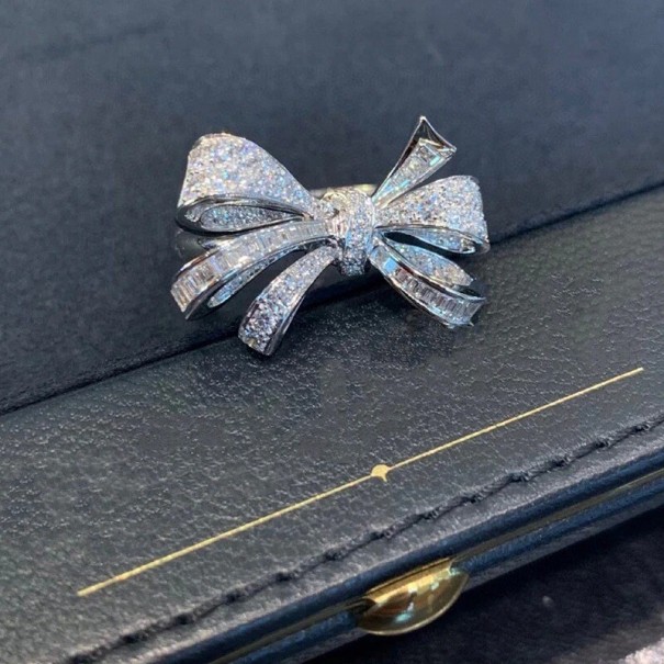 Anillo de mujer con lazo D1271 6