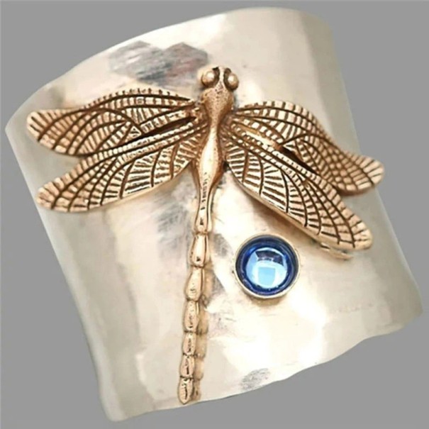Anillo de mujer con libélula D2489 8