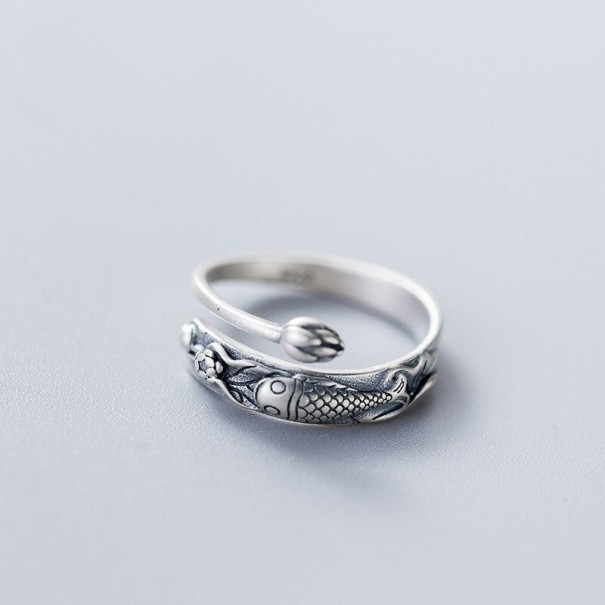 Anillo de mujer con pez D2382 1