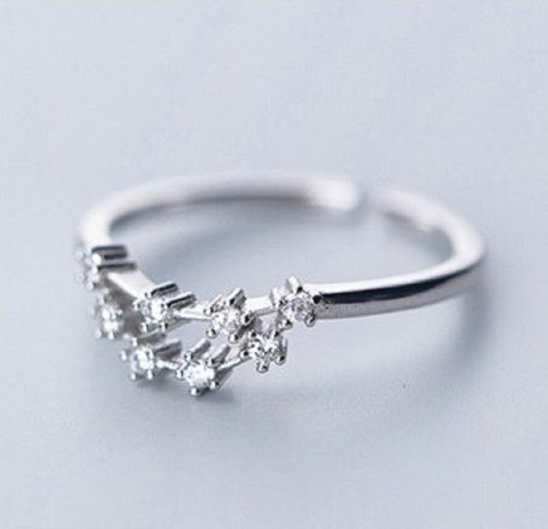 Anillo de mujer con signo del zodiaco 5